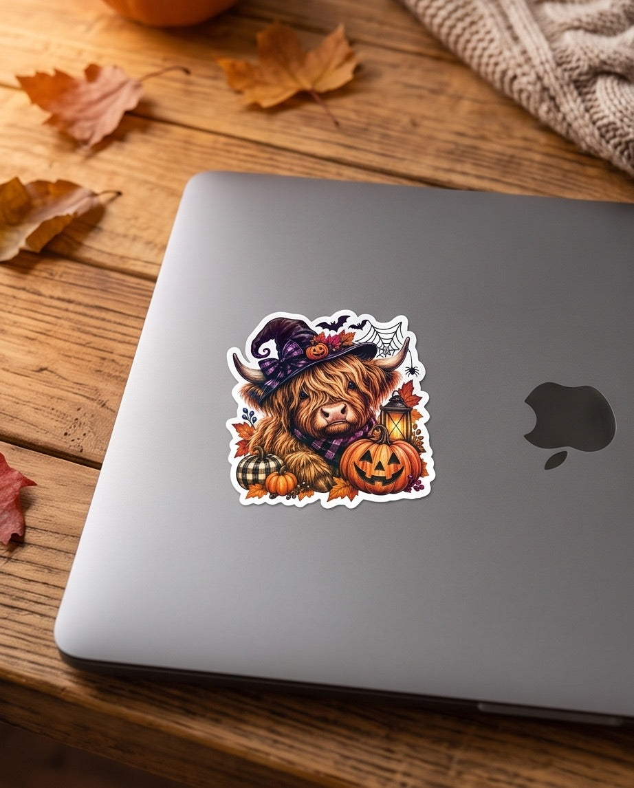 Moo & Boo Spooky Sticker