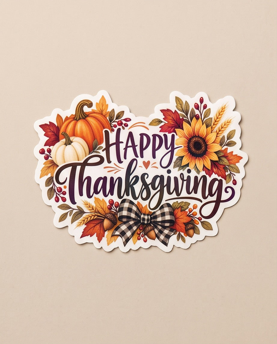 Cozy Thanksgiving Sticker