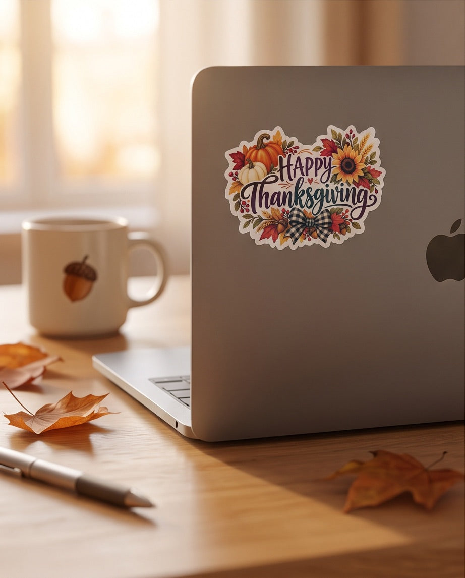 Cozy Thanksgiving Sticker