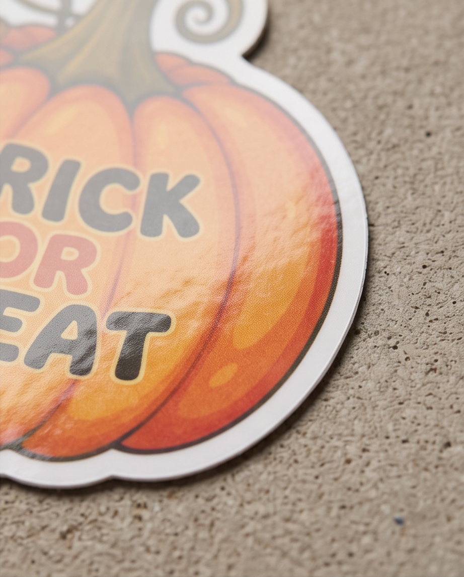 Trick or Treat Halloween Sticker
