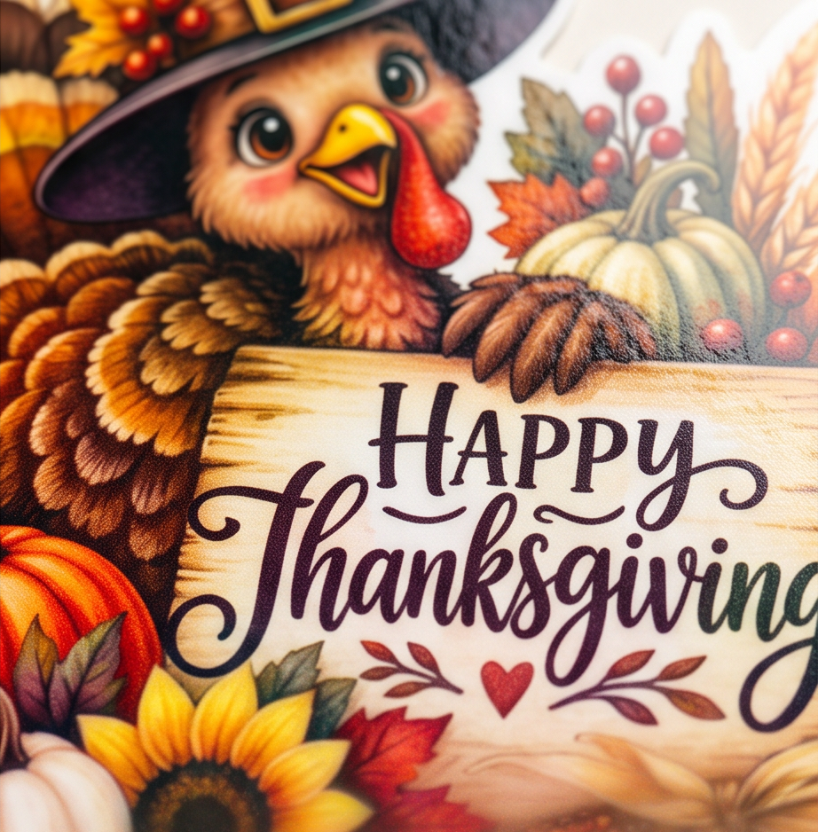 Happy Thanksgiving Sticker