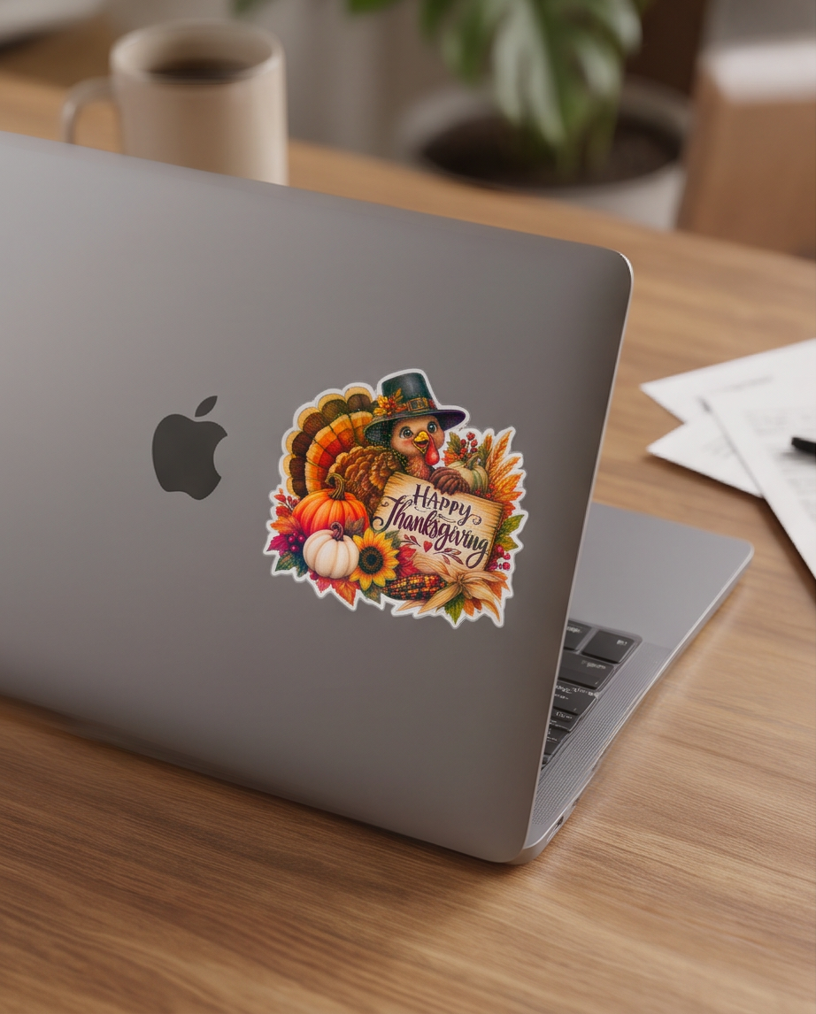Happy Thanksgiving Sticker