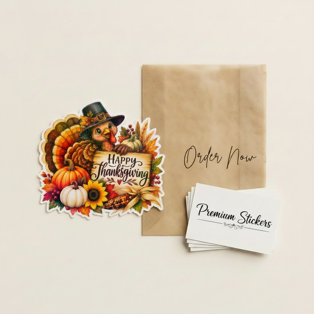 Happy Thanksgiving Sticker
