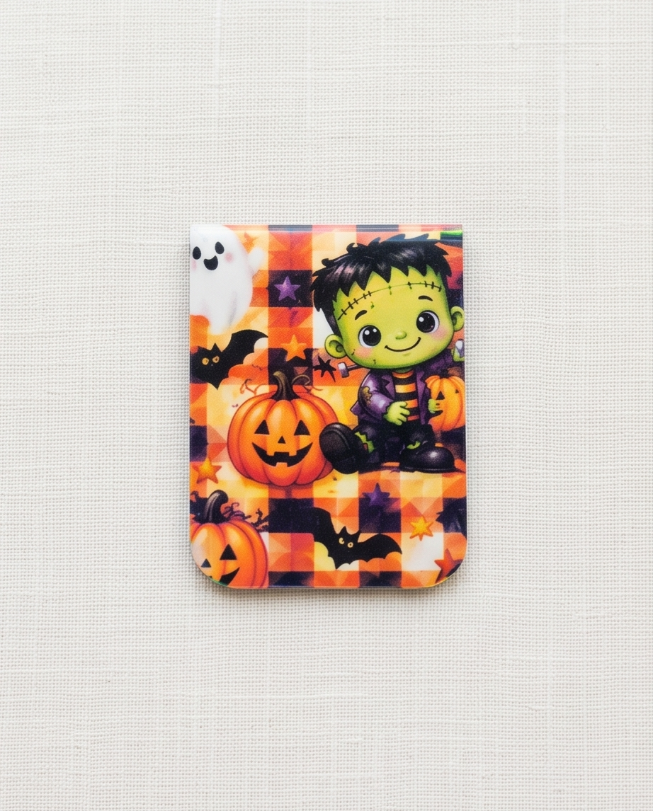 Little Monster Halloween Magnetic Bookmark