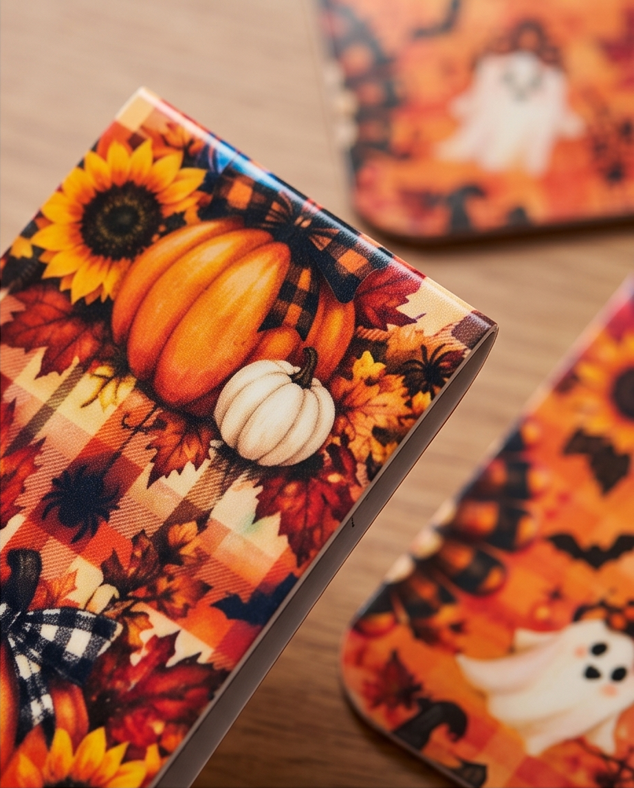 Pumpkin Spice Magnetic Bookmark
