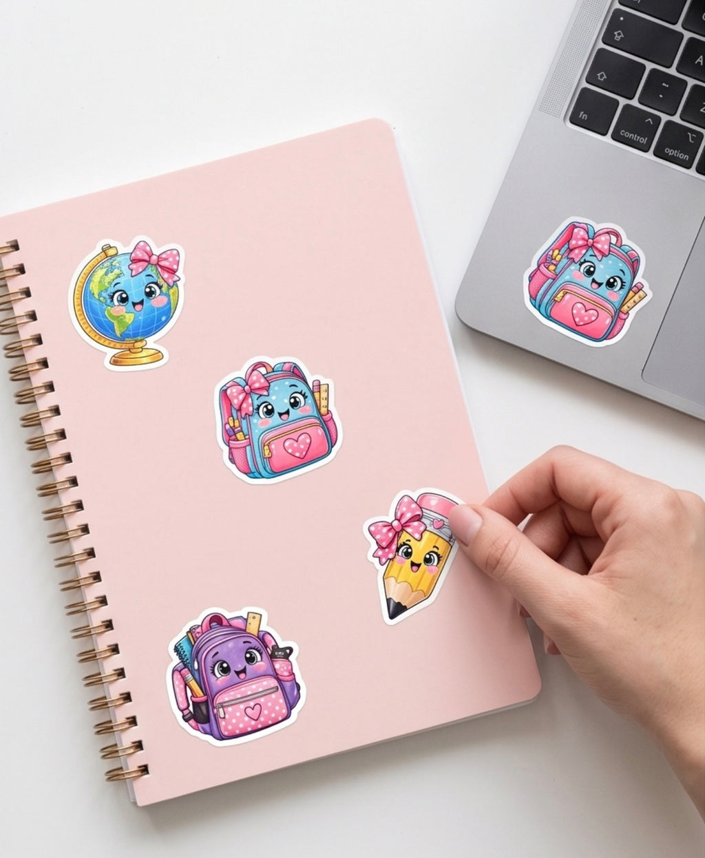 Cutie School Themed Sticker Sheet