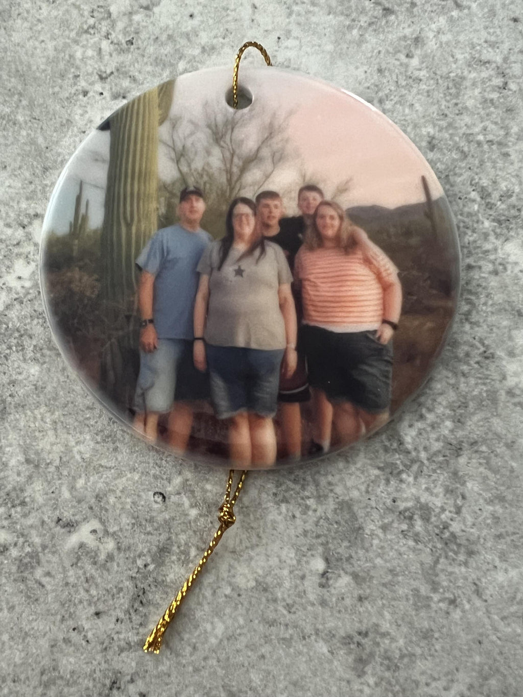 Personalized Photo Ornament
